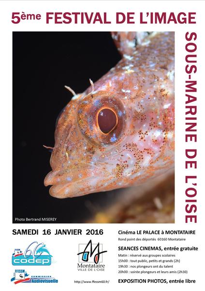 Le 5ème festival de l'image sous- marine de L'Oise 