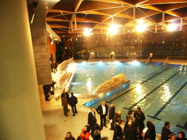 Nouvelle piscine de Saint Amand les eaux inaugurée le 20 décembre 2013