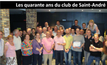 Les quarante ans du club de Saint André lez Lille